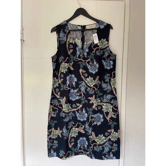 Jacqui E Dresses Bnwt Jacqui E Linen Shift Dress Sz 2 Poshmark